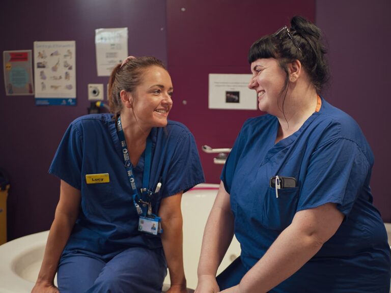 Lucy & Michelle, The George Eliot Hospital Charity